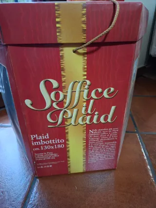 Morbido plaid imbottito