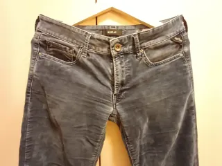 Pantalón pana Replay azul