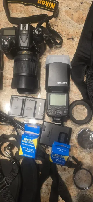 Cámara Nikon D7200 + Accesorios