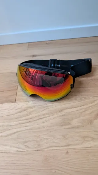 Occhiali da sci arancio