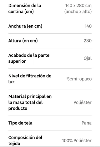 Cortinas Rosa empolvado