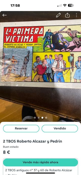 2 Tebeos Roberto Alcázar y Pedrín