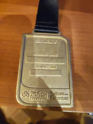 Medalla Media Maratón Valencia Trinidad Alfonso
