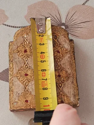 Trittico Devozionale Madonna dell'Uva Legno