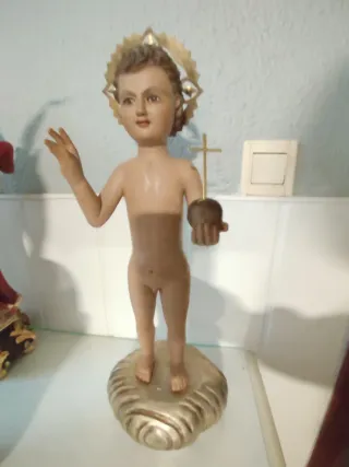 TALLA MADERA/ NIÑO JESUS  DE PRAGA