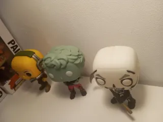 Lote 3 Funko Pops Fortnite sin caja