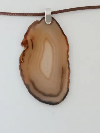 Agata naturale con cordino