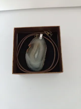 Agata naturale con cordino