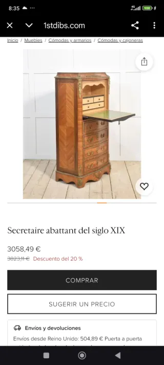 Secreter siglo XIX