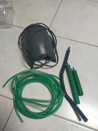 Ossigenatore per acquario con accessori