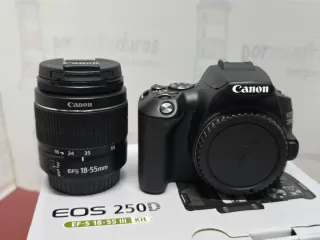 Camara CANON EOS 250D + EFS 18-55 III. Nueva