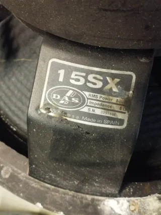 DAS 15SX altavoz profesional