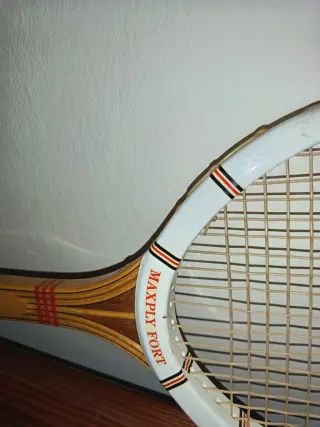 Raqueta Dunlop Maxply Fort Madera Antigua