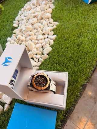 TechnoMarine Cruise Cronógrafo Oro Rosa Negro