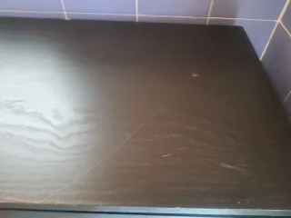 Cajonera de madera negra