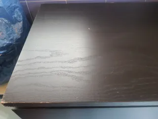 Cajonera de madera negra