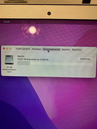 MacBook Air A1466 Plata