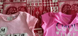 Lote 8 camisetas niña