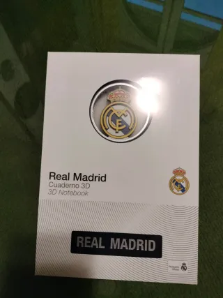 Cuaderno 3D Real Madrid