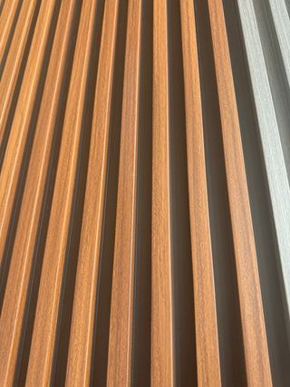 Paneles decorativos efecto madera