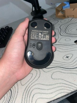 Ratón Gaming SteelSeries rival 3 wireless Negro