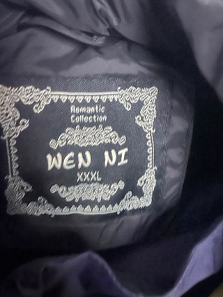 Abrigo/Parka Negra Mujer