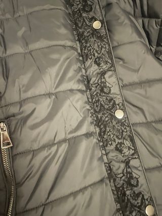 Abrigo/Parka Negra Mujer