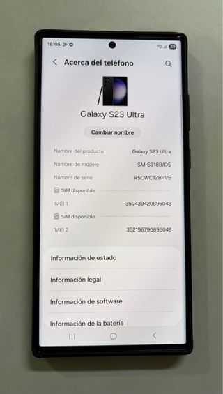 Samsung Galaxy S23 Ultra 1TB