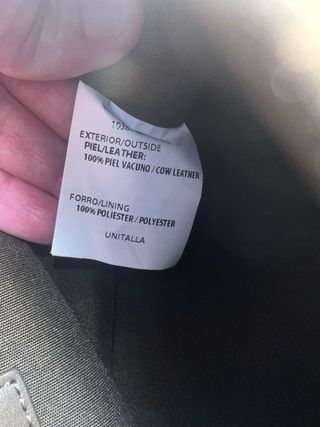 Bolso Piel Roberto Verino RV Marrón y Dorado