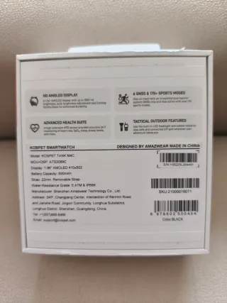 Reloj Smartwatch Inteligente Negro