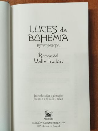 Luces de Bohemia