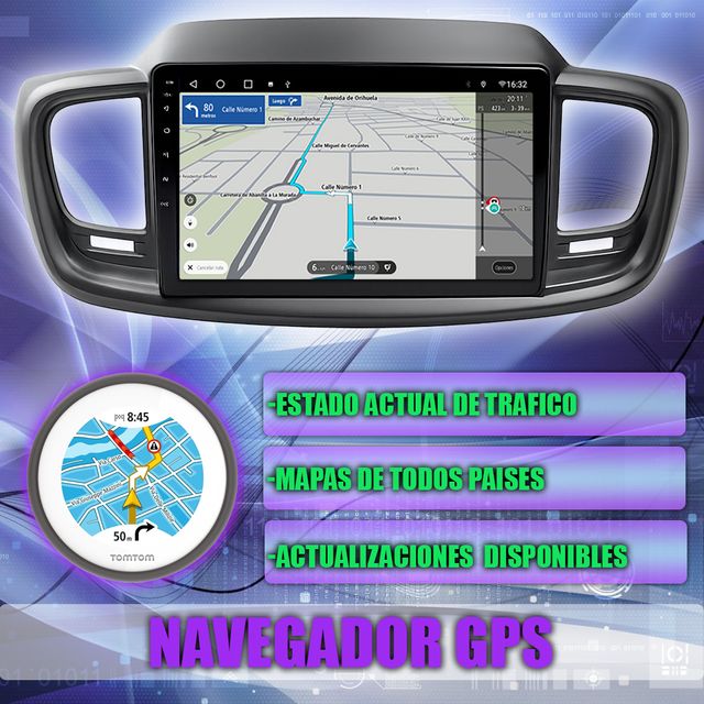 PANTALLA GPS KIA SORENTO 3 2014-2020 CARPLAY 4G