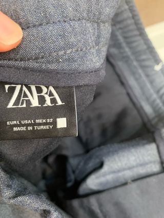 Pantalones grises Zara mujer