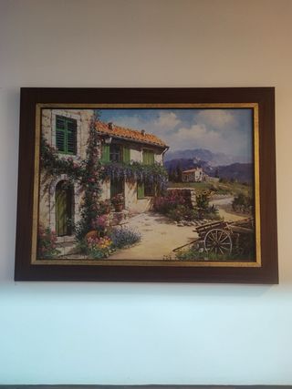 Cuadros decorativos de madera y papel