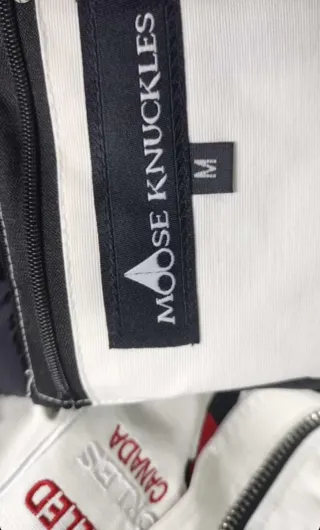 Giacca Moose Knuckles Bianca Nuova