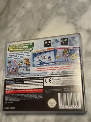 Mario & Sonic Juegos Olímpicos Invierno DS