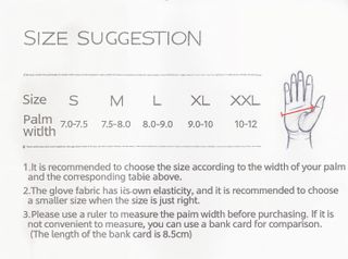 Luvas Ciclismo Rockbros Tamanho M