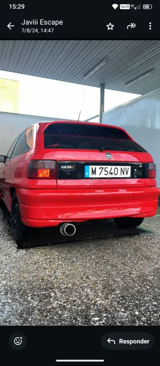 Silenciador de escape