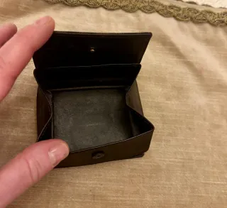 Portamonete Fendi Vintage con motivo FF jacquard