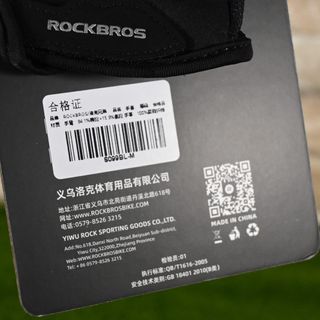 Luvas Rockbros Meio Dedo Antiderrapantes M