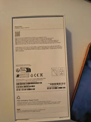 iPhone 17 Pro 256GB Naranja