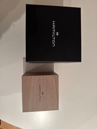 Reloj Hamilton  14 Marrón/Plateado