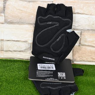 Luvas Rockbros Meio Dedo Antiderrapantes