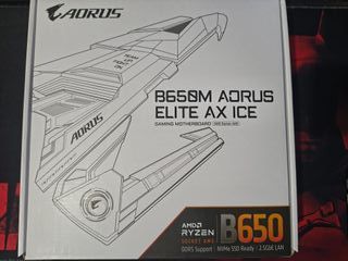 Gigabyte B650M AORUS ELITE AX ICE Micro ATX AM5