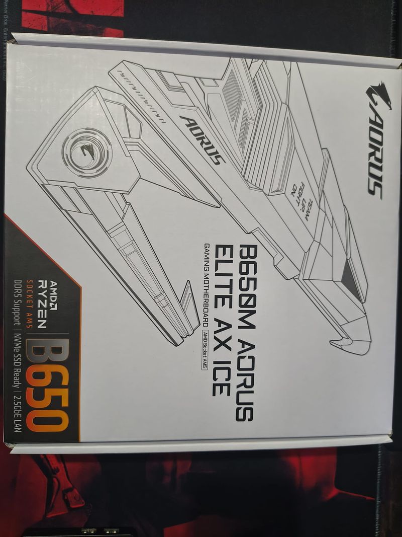 Gigabyte B650M AORUS ELITE AX ICE Micro ATX AM5 afbeelding 7