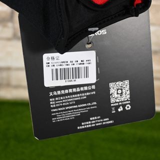 Luvas Rockbros Meio Dedo Antiderrapantes