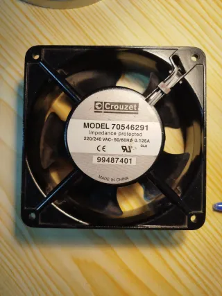 Ventilador Crouzet 70546291 AC 220V