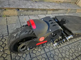 Patinete Eléctrico IMR 2200 Negro/Rojo