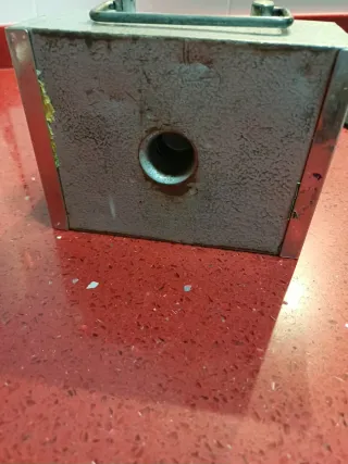 Telefono antiguo de pesetas caja hucha recaudacion