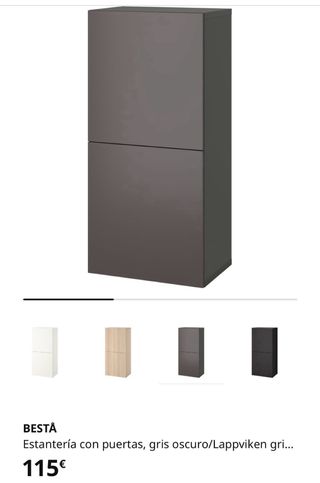 Mueble Besta madera con puerta Sindvik